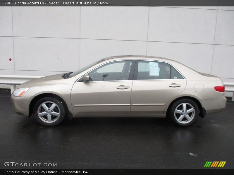 Desert Mist Metallic / Ivory 2005 Honda Accord EX-L Sedan