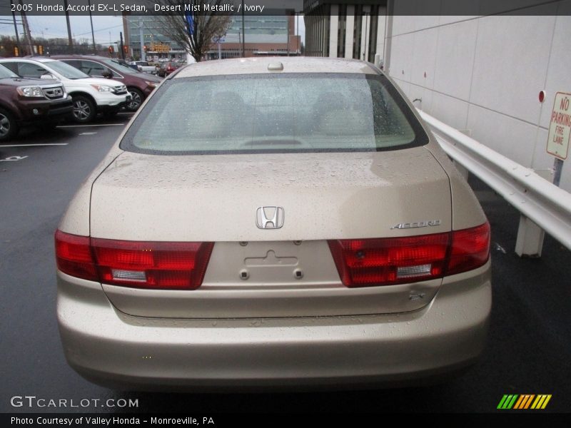 Desert Mist Metallic / Ivory 2005 Honda Accord EX-L Sedan