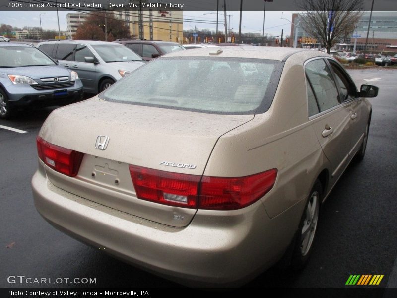 Desert Mist Metallic / Ivory 2005 Honda Accord EX-L Sedan