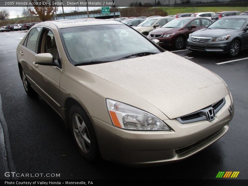 Desert Mist Metallic / Ivory 2005 Honda Accord EX-L Sedan