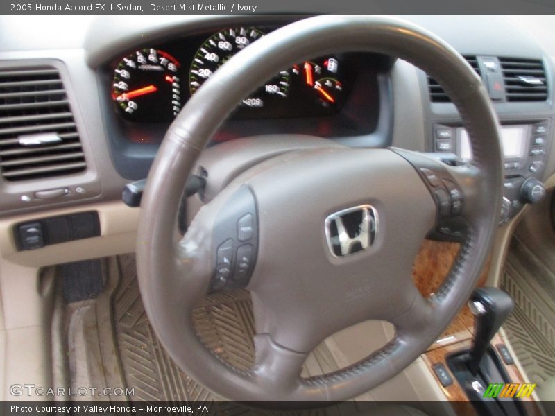 Desert Mist Metallic / Ivory 2005 Honda Accord EX-L Sedan
