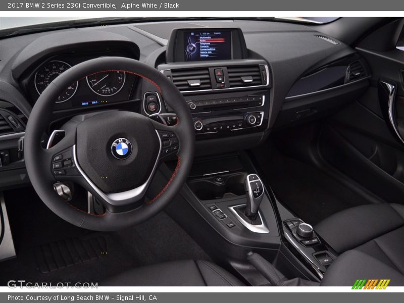 Alpine White / Black 2017 BMW 2 Series 230i Convertible