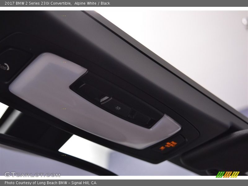 Alpine White / Black 2017 BMW 2 Series 230i Convertible