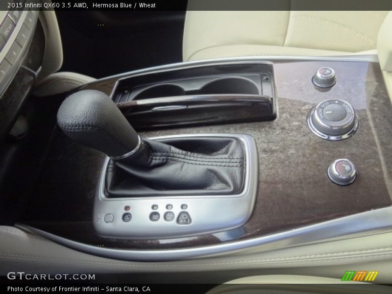 Hermosa Blue / Wheat 2015 Infiniti QX60 3.5 AWD
