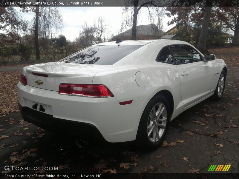 Summit White / Black 2014 Chevrolet Camaro LS Coupe