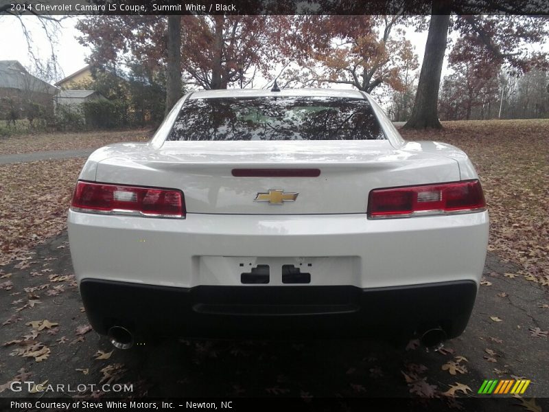Summit White / Black 2014 Chevrolet Camaro LS Coupe