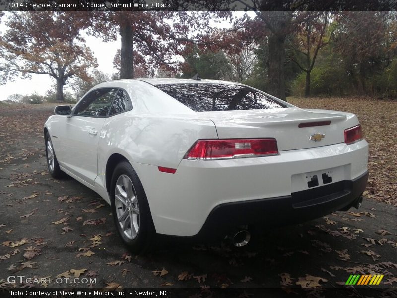 Summit White / Black 2014 Chevrolet Camaro LS Coupe