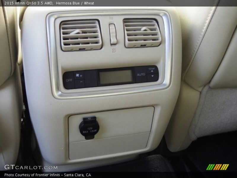 Hermosa Blue / Wheat 2015 Infiniti QX60 3.5 AWD