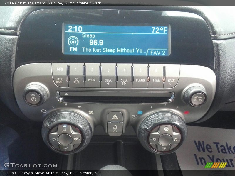 Summit White / Black 2014 Chevrolet Camaro LS Coupe