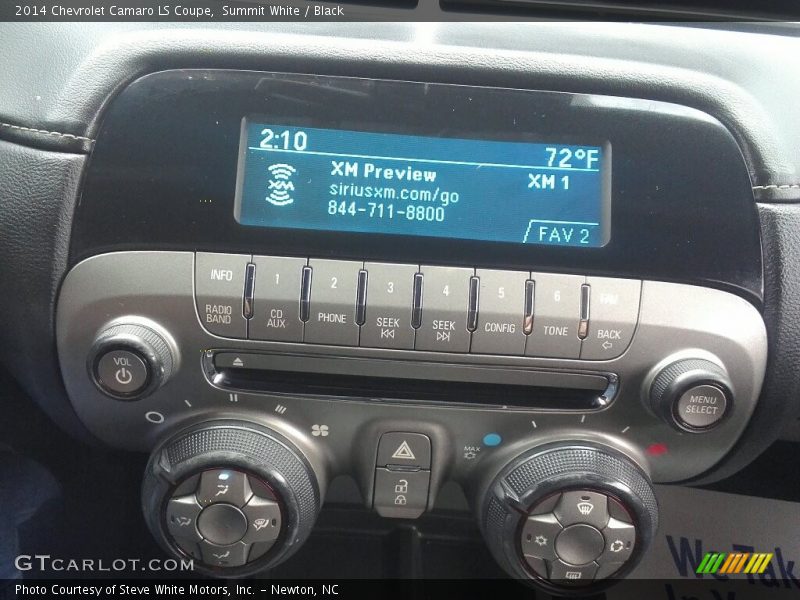 Summit White / Black 2014 Chevrolet Camaro LS Coupe