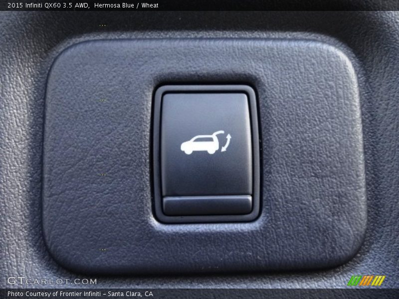 Hermosa Blue / Wheat 2015 Infiniti QX60 3.5 AWD