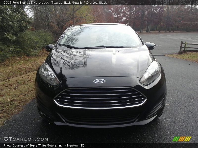 Tuxedo Black Metallic / Charcoal Black 2015 Ford Fiesta SE Hatchback