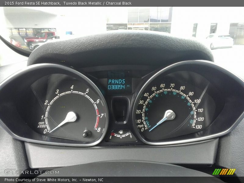 Tuxedo Black Metallic / Charcoal Black 2015 Ford Fiesta SE Hatchback