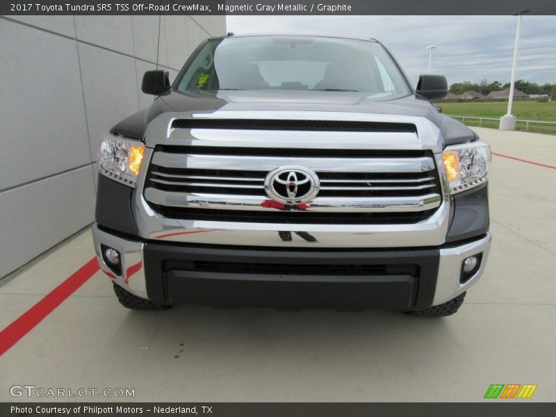Magnetic Gray Metallic / Graphite 2017 Toyota Tundra SR5 TSS Off-Road CrewMax