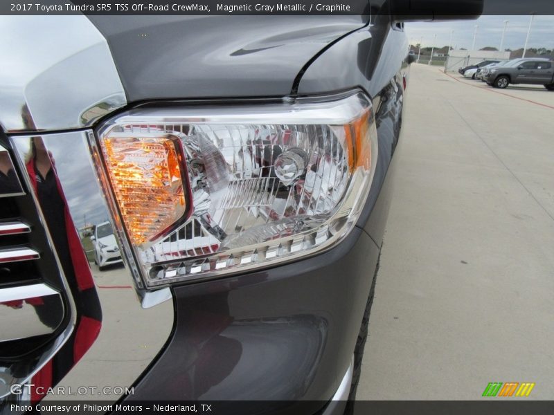 Magnetic Gray Metallic / Graphite 2017 Toyota Tundra SR5 TSS Off-Road CrewMax