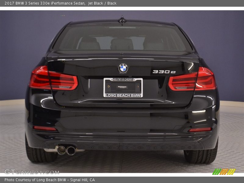 Jet Black / Black 2017 BMW 3 Series 330e iPerfomance Sedan