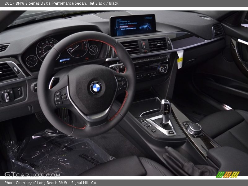 Jet Black / Black 2017 BMW 3 Series 330e iPerfomance Sedan