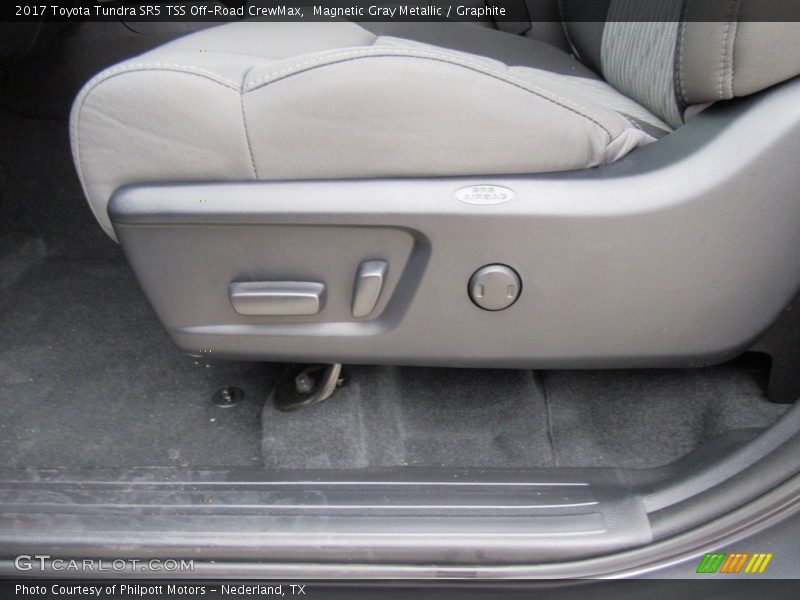 Magnetic Gray Metallic / Graphite 2017 Toyota Tundra SR5 TSS Off-Road CrewMax