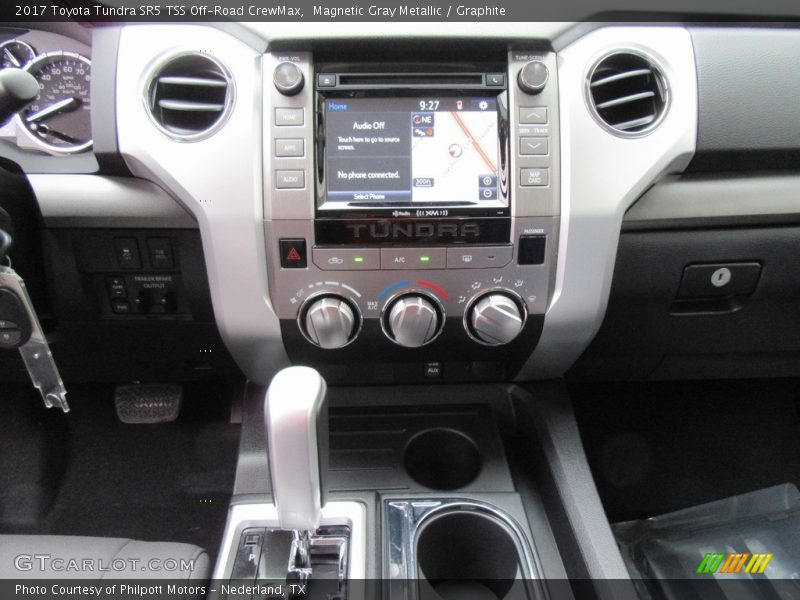Magnetic Gray Metallic / Graphite 2017 Toyota Tundra SR5 TSS Off-Road CrewMax