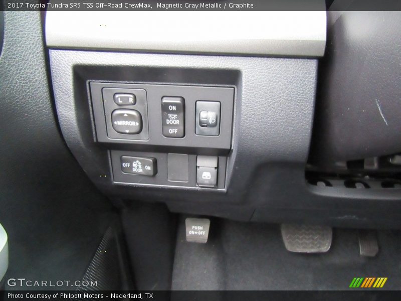 Magnetic Gray Metallic / Graphite 2017 Toyota Tundra SR5 TSS Off-Road CrewMax