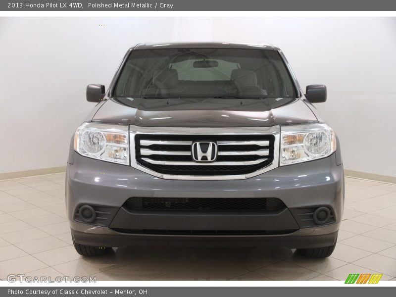 Polished Metal Metallic / Gray 2013 Honda Pilot LX 4WD