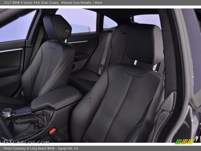 Mineral Grey Metallic / Black 2017 BMW 4 Series 440i Gran Coupe