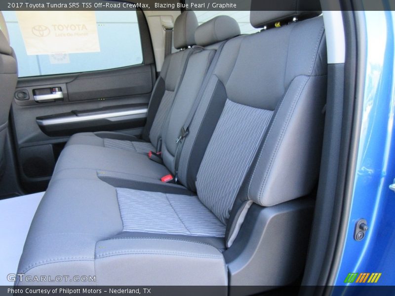Rear Seat of 2017 Tundra SR5 TSS Off-Road CrewMax