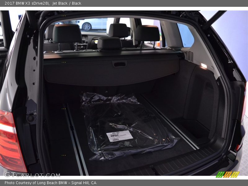 Jet Black / Black 2017 BMW X3 sDrive28i