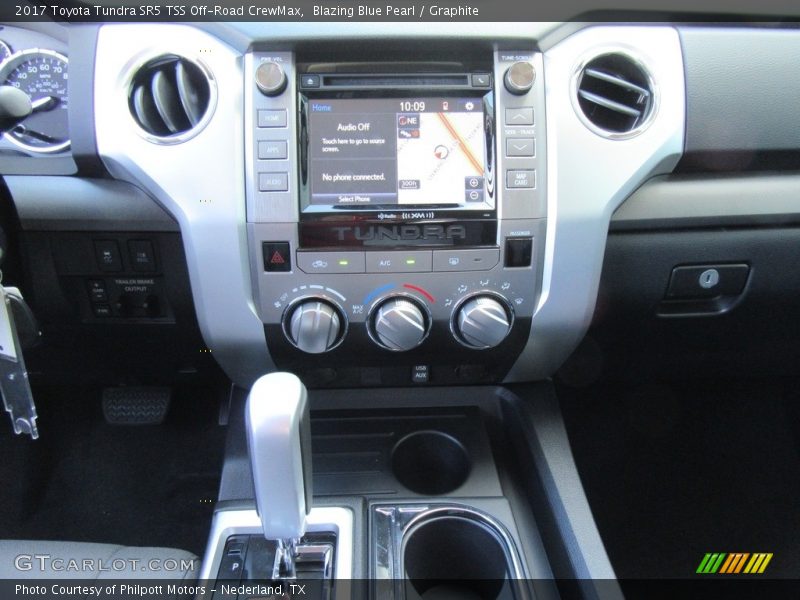 Controls of 2017 Tundra SR5 TSS Off-Road CrewMax