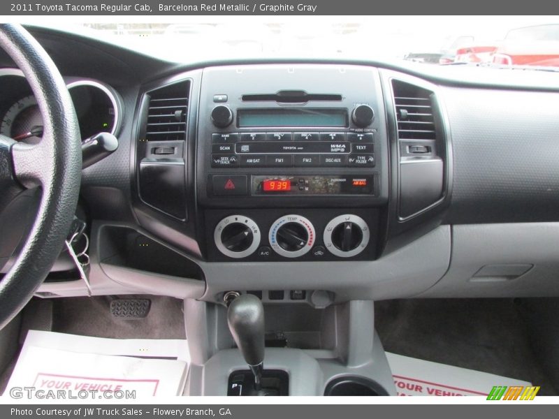 Barcelona Red Metallic / Graphite Gray 2011 Toyota Tacoma Regular Cab