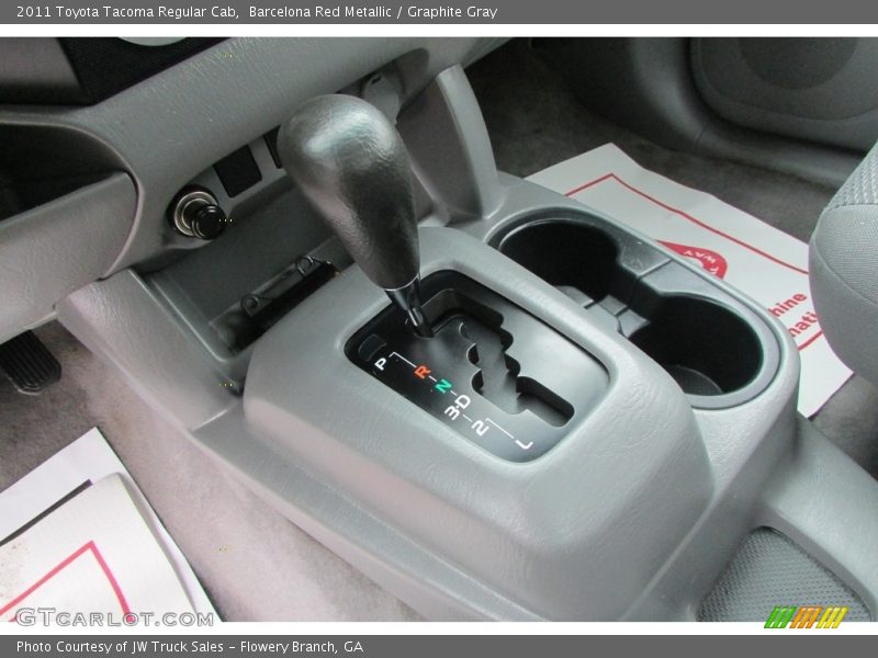Barcelona Red Metallic / Graphite Gray 2011 Toyota Tacoma Regular Cab