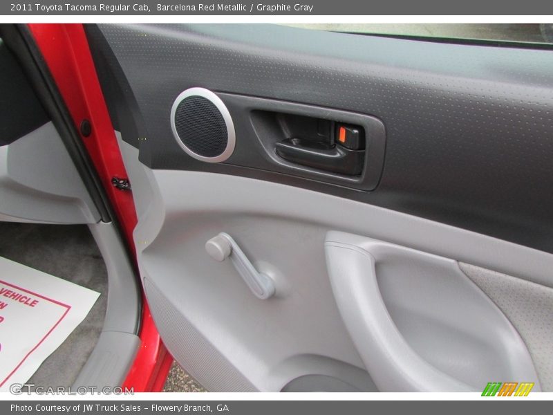 Barcelona Red Metallic / Graphite Gray 2011 Toyota Tacoma Regular Cab