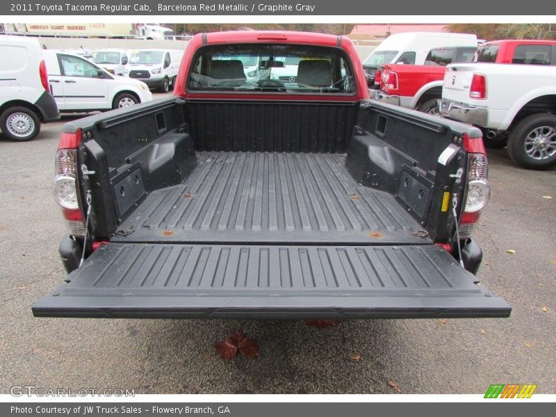 Barcelona Red Metallic / Graphite Gray 2011 Toyota Tacoma Regular Cab