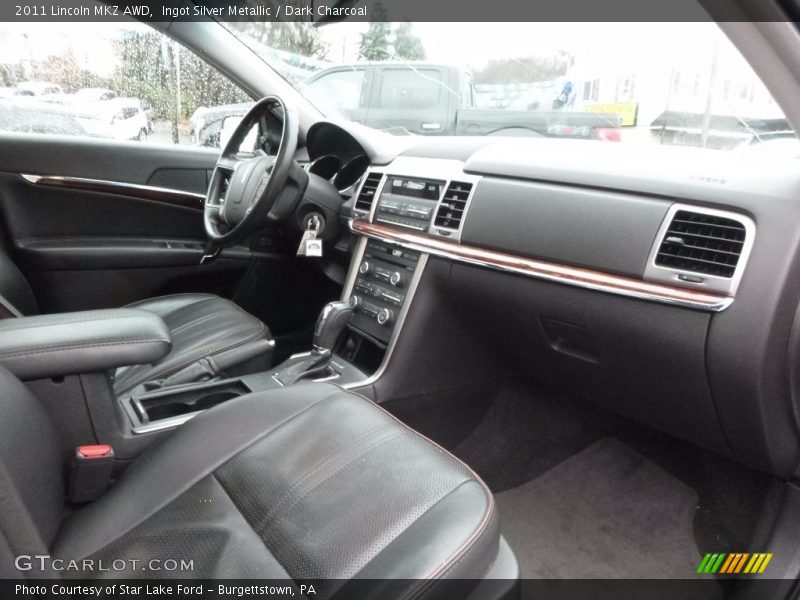 Ingot Silver Metallic / Dark Charcoal 2011 Lincoln MKZ AWD