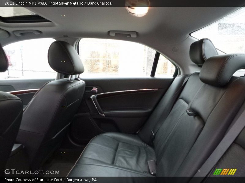Ingot Silver Metallic / Dark Charcoal 2011 Lincoln MKZ AWD