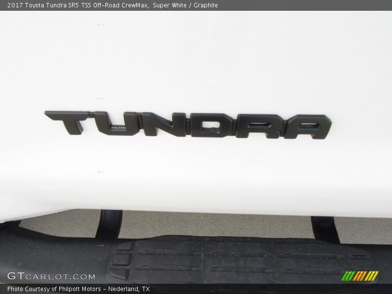 Super White / Graphite 2017 Toyota Tundra SR5 TSS Off-Road CrewMax
