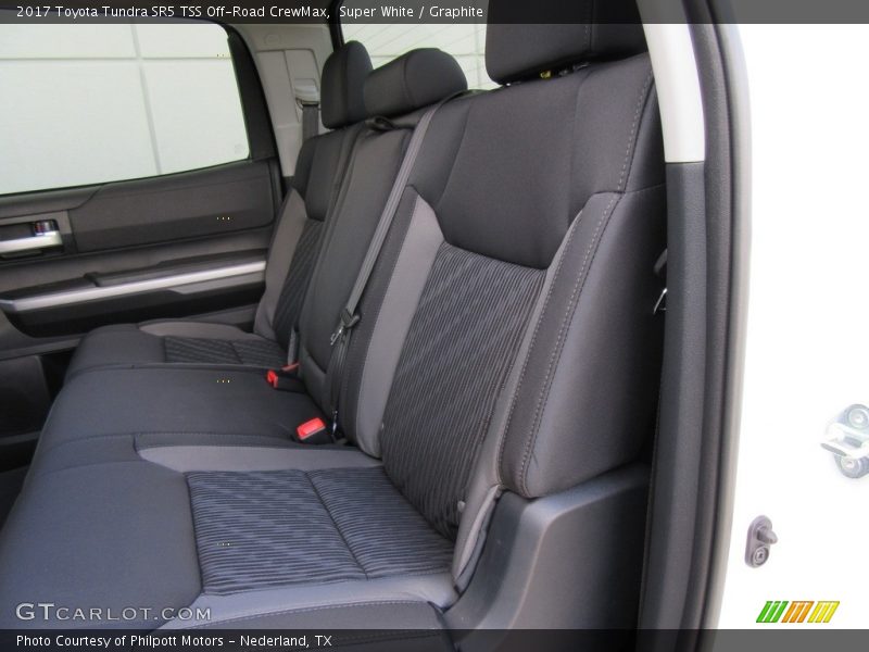 Rear Seat of 2017 Tundra SR5 TSS Off-Road CrewMax