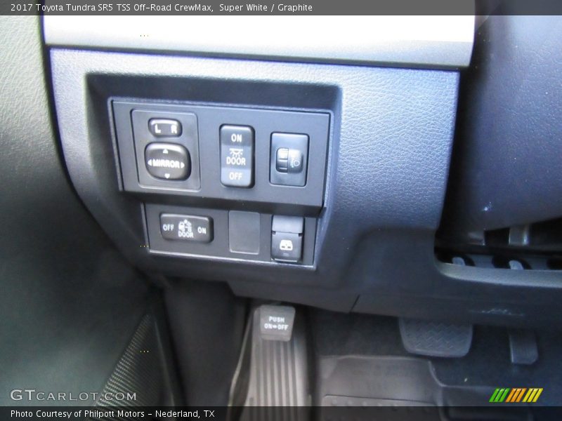 Super White / Graphite 2017 Toyota Tundra SR5 TSS Off-Road CrewMax