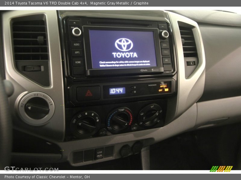 Magnetic Gray Metallic / Graphite 2014 Toyota Tacoma V6 TRD Double Cab 4x4
