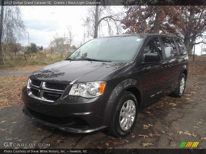 Granite / Black/Light Graystone 2017 Dodge Grand Caravan SE