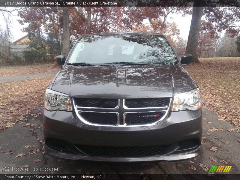Granite / Black/Light Graystone 2017 Dodge Grand Caravan SE