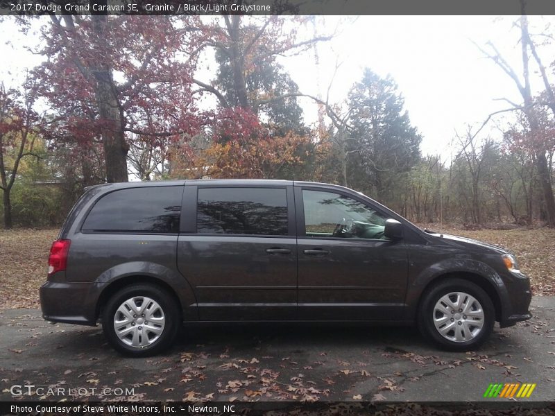 Granite / Black/Light Graystone 2017 Dodge Grand Caravan SE