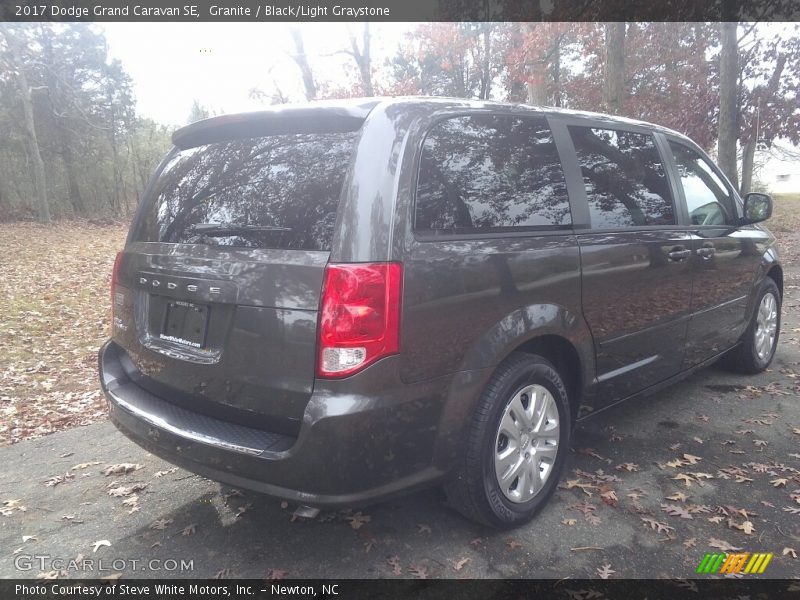 Granite / Black/Light Graystone 2017 Dodge Grand Caravan SE