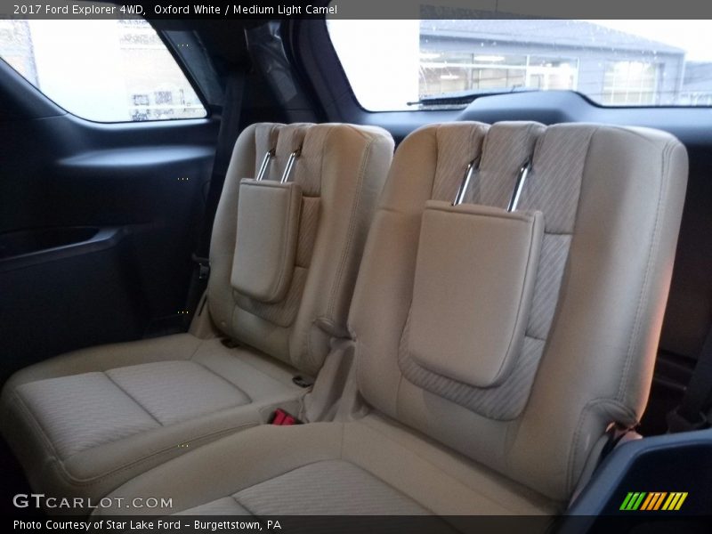 Rear Seat of 2017 Explorer 4WD