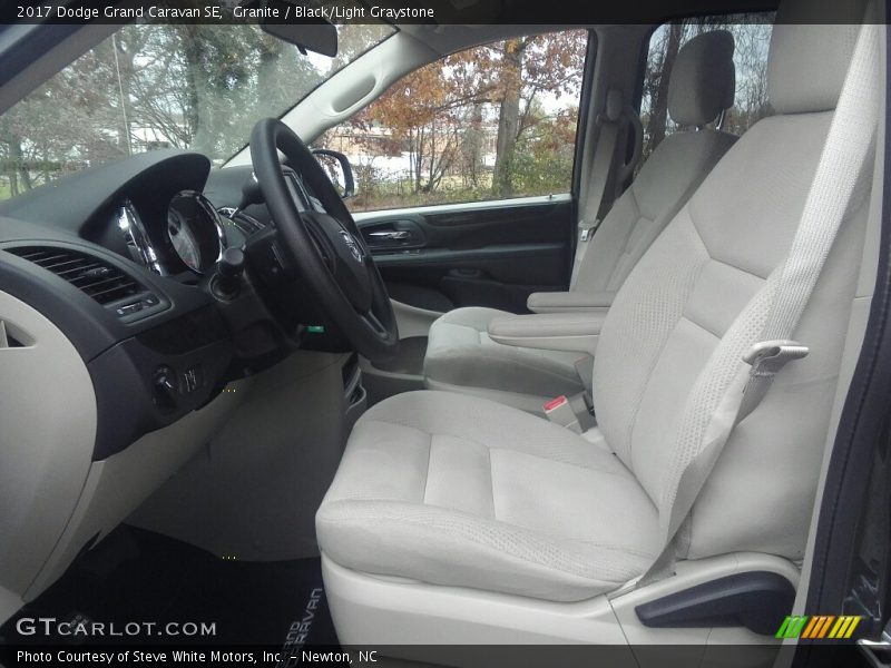 Granite / Black/Light Graystone 2017 Dodge Grand Caravan SE