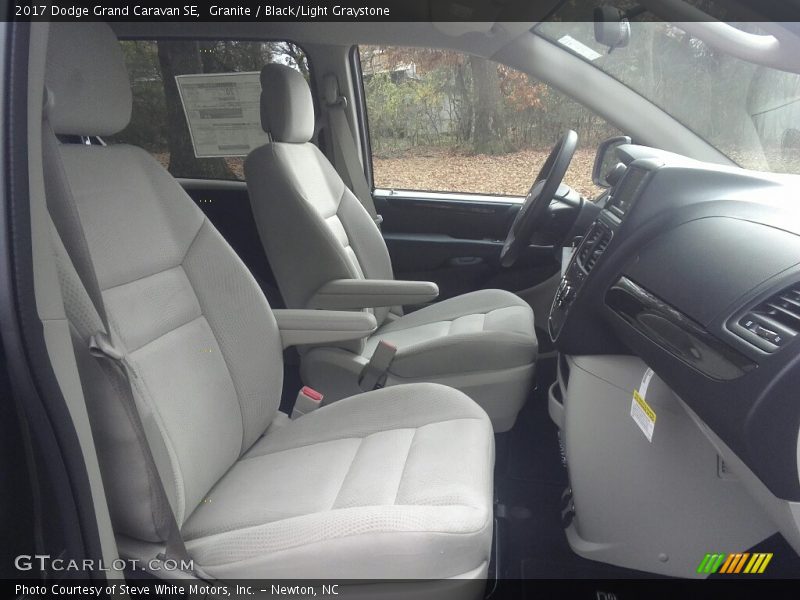 Granite / Black/Light Graystone 2017 Dodge Grand Caravan SE