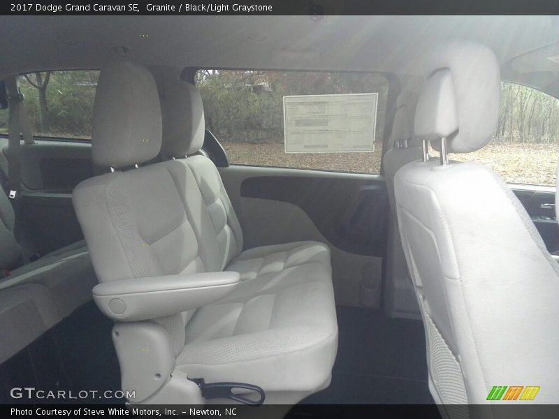 Granite / Black/Light Graystone 2017 Dodge Grand Caravan SE