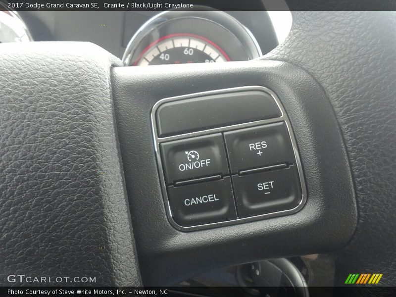 Granite / Black/Light Graystone 2017 Dodge Grand Caravan SE
