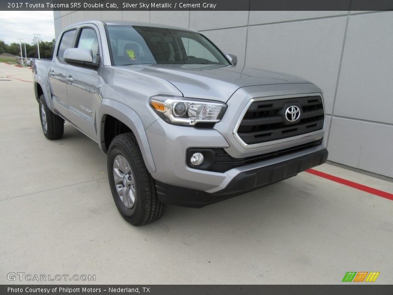 Front 3/4 View of 2017 Tacoma SR5 Double Cab