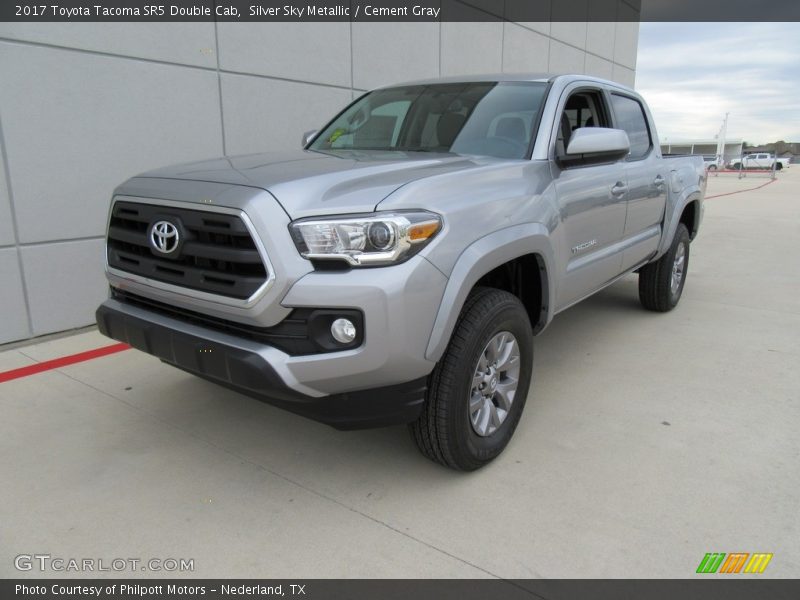  2017 Tacoma SR5 Double Cab Silver Sky Metallic